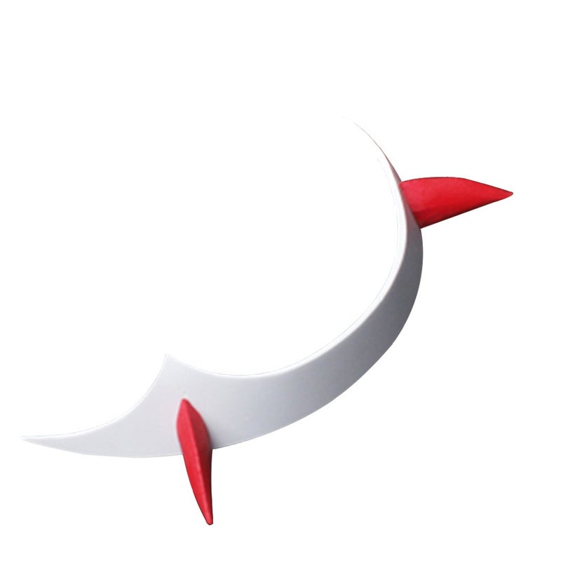 C-ZOFEK Red Devil Horns Headband for Cosplay Headwear Anime Accessories (Headband) - Image 2
